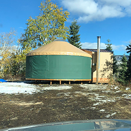 TUNA Yurt Weekday Rental (Mon-Thu/Non-Holiday)